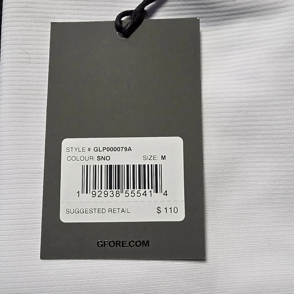 G/FORE White Polo — Bold Graphic Pack - Picture 8 of 14